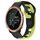 Per cinturino in silicone bicolore Garmin Forerunner 645 da 20 mm (nero + verde) Per cinturino in silicone bicolore Garmin Forerunner 645 da 20 mm (nero + verde)