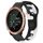 Per cinturino in silicone bicolore Garmin Forerunner 645 Music da 20 mm (nero + bianco) Per cinturino in silicone bicolore Garmin Forerunner 645 Music da 20 mm (nero + bianco)