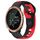Per cinturino in silicone bicolore Garmin Forerunner 645 Music da 20 mm (nero + rosso) Per cinturino in silicone bicolore Garmin Forerunner 645 Music da 20 mm (nero + rosso)