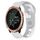 Per cinturino in silicone bicolore Garmin Forerunner 645 Music da 20 mm (grigio + bianco) Per cinturino in silicone bicolore Garmin Forerunner 645 Music da 20 mm (grigio + bianco)