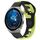 Per Huawei Watch GT3 Pro 43mm 20mm cinturino in silicone bicolore (nero + verde) Per Huawei Watch GT3 Pro 43mm 20mm cinturino in silicone bicolore (nero + verde)