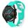 Per Huawei Watch GT2 42mm 20mm cinturino in silicone bicolore (ciano + bianco) Per Huawei Watch GT2 42mm 20mm cinturino in silicone bicolore (ciano + bianco)