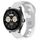 Per Huawei Watch Buds cinturino in silicone bicolore da 22 mm (grigio + bianco) Per Huawei Watch Buds cinturino in silicone bicolore da 22 mm (grigio + bianco)