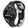 Per Huawei Watch GT Runner cinturino in silicone bicolore da 22 mm (nero + grigio) Per Huawei Watch GT Runner cinturino in silicone bicolore da 22 mm (nero + grigio)