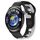Per Huawei Watch 4 cinturino in silicone bicolore da 22 mm (nero + grigio) Per Huawei Watch 4 cinturino in silicone bicolore da 22 mm (nero + grigio)