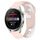 Per Huawei Watch 3 Pro cinturino in silicone bicolore da 22 mm (rosa + bianco)