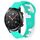 Per Honor Watch GS 3i cinturino in silicone bicolore da 22 mm (ciano + bianco) Per Honor Watch GS 3i cinturino in silicone bicolore da 22 mm (ciano + bianco)