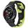 Per Honor Watch GS Pro cinturino in silicone bicolore da 22 mm (nero + verde) Per Honor Watch GS Pro cinturino in silicone bicolore da 22 mm (nero + verde)