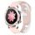 Per Honor Watch Dream 22mm cinturino in silicone bicolore (rosa + bianco)
