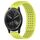 Per Garmin Vivomove Sport cinturino in silicone traspirante con punti 3D con fori da 20 mm (verde lime) Per Garmin Vivomove Sport cinturino in silicone traspirante con punti 3D con fori da 20 mm (verde lime)