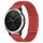 Per cinturino in silicone traspirante con punti 3D Garmin Vivoactive 3, fori da 20 mm (rosso) Per cinturino in silicone traspirante con punti 3D Garmin Vivoactive 3, fori da 20 mm (rosso)