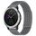 Per cinturino in silicone traspirante con punti 3D Garmin Vivoactive 3, fori da 20 mm (grigio) Per cinturino in silicone traspirante con punti 3D Garmin Vivoactive 3, fori da 20 mm (grigio)