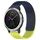 Per cinturino in silicone traspirante con punti 3D Garmin Vivoactive 3, fori da 20 mm (blu notte + verde lime) Per cinturino in silicone traspirante con punti 3D Garmin Vivoactive 3, fori da 20 mm (blu notte + verde lime)