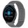 Per cinturino in silicone traspirante con punti 3D Garmin Vivoactive3 Music, fori da 20 mm (grigio) Per cinturino in silicone traspirante con punti 3D Garmin Vivoactive3 Music, fori da 20 mm (grigio)
