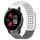 Per cinturino in silicone traspirante con punti 3D Garmin Venu 2 Plus con fori da 20 mm (bianco + grigio) Per cinturino in silicone traspirante con punti 3D Garmin Venu 2 Plus con fori da 20 mm (bianco + grigio)