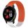 Per cinturino in silicone traspirante con punti 3D Garmin Venu 2 Plus con fori da 20 mm (arancione + bianco) Per cinturino in silicone traspirante con punti 3D Garmin Venu 2 Plus con fori da 20 mm (arancione + bianco)