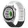 Per cinturino in silicone traspirante con punti 3D Garmin Approach S40 da 20 mm (bianco + nero) Per cinturino in silicone traspirante con punti 3D Garmin Approach S40 da 20 mm (bianco + nero)