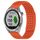 Per Garmin Approach S40 cinturino in silicone traspirante con punti 3D con fori da 20 mm (arancione) Per Garmin Approach S40 cinturino in silicone traspirante con punti 3D con fori da 20 mm (arancione)