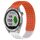 Per cinturino in silicone traspirante con punti 3D Garmin Approach S40 da 20 mm (arancione + bianco) Per cinturino in silicone traspirante con punti 3D Garmin Approach S40 da 20 mm (arancione + bianco)