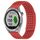 Per cinturino in silicone traspirante con punti 3D Garmin Approach S40, fori da 20 mm (rosso) Per cinturino in silicone traspirante con punti 3D Garmin Approach S40, fori da 20 mm (rosso)