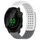 Per cinturino in silicone traspirante con punti 3D Garmin Forerunner 158 fori da 20 mm (bianco + grigio) Per cinturino in silicone traspirante con punti 3D Garmin Forerunner 158 fori da 20 mm (bianco + grigio)