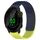 Per Garmin Forerunner 158 cinturino in silicone traspirante con punti 3D con fori da 20 mm (blu notte + verde lime) Per Garmin Forerunner 158 cinturino in silicone traspirante con punti 3D con fori da 20 mm (blu notte + verde lime)