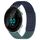 Per cinturino in silicone traspirante con punti 3D per Garmin Forerunner 55, fori da 20 mm (blu notte + verde oliva) Per cinturino in silicone traspirante con punti 3D per Garmin Forerunner 55, fori da 20 mm (blu notte + verde oliva)