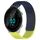 Per cinturino in silicone traspirante con punti 3D per Garmin Forerunner 55, fori da 20 mm (blu notte + verde lime) Per cinturino in silicone traspirante con punti 3D per Garmin Forerunner 55, fori da 20 mm (blu notte + verde lime)