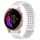 Per cinturino in silicone traspirante con punti 3D Garmin Venu da 20 mm (bianco) Per cinturino in silicone traspirante con punti 3D Garmin Venu da 20 mm (bianco)