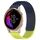 Per cinturino in silicone traspirante con punti 3D Garmin Venu da 20 mm (blu notte + verde lime) Per cinturino in silicone traspirante con punti 3D Garmin Venu da 20 mm (blu notte + verde lime)