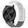 Per cinturino in silicone traspirante con punti 3D Garmin VivoMove Style da 20 mm (bianco + grigio) Per cinturino in silicone traspirante con punti 3D Garmin VivoMove Style da 20 mm (bianco + grigio)