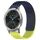 Per cinturino in silicone traspirante con punti 3D Garmin VivoMove Luxe da 20 mm (blu notte + verde lime) Per cinturino in silicone traspirante con punti 3D Garmin VivoMove Luxe da 20 mm (blu notte + verde lime)
