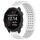 Per cinturino in silicone traspirante con punti 3D per Garmin Forerunner 245 Music, fori da 20 mm (bianco) Per cinturino in silicone traspirante con punti 3D per Garmin Forerunner 245 Music, fori da 20 mm (bianco)