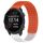 Per cinturino in silicone traspirante con punti 3D Garmin Forerunner 245 Music, fori da 20 mm (arancione + bianco) Per cinturino in silicone traspirante con punti 3D Garmin Forerunner 245 Music, fori da 20 mm (arancione + bianco)