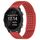 Per cinturino in silicone traspirante con punti 3D per Garmin Forerunner 245 Music, fori da 20 mm (rosso) Per cinturino in silicone traspirante con punti 3D per Garmin Forerunner 245 Music, fori da 20 mm (rosso)