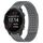 Per Garmin Forerunner 245 Music, cinturino in silicone traspirante con punti 3D, fori da 20 mm (grigio) Per Garmin Forerunner 245 Music, cinturino in silicone traspirante con punti 3D, fori da 20 mm (grigio)