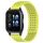 Per Garmin Forerunner Sq2 cinturino in silicone traspirante con punti 3D con fori da 20 mm (verde lime) Per Garmin Forerunner Sq2 cinturino in silicone traspirante con punti 3D con fori da 20 mm (verde lime)