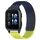 Per Garmin Forerunner Sq2 cinturino in silicone traspirante con punti 3D con fori da 20 mm (blu notte + verde lime) Per Garmin Forerunner Sq2 cinturino in silicone traspirante con punti 3D con fori da 20 mm (blu notte + verde lime)