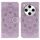 Custodia in pelle per telefono OPPO Find X8 Pro con motivo in rilievo Sun Mandala (viola) Custodia in pelle per telefono OPPO Find X8 Pro con motivo in rilievo Sun Mandala (viola)