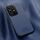 Custodia magnetica in pelle HUIYI per Infinix Note 50 / 50 Pro 4G (blu)