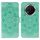 Custodia in pelle per telefono Honor Magic7 Lite con motivo a rilievo Sun Mandala (verde) Custodia in pelle per telefono Honor Magic7 Lite con motivo a rilievo Sun Mandala (verde)