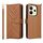 Custodia in pelle multifunzionale con 6 slot per schede per Redmi Note 14 4G da 163,25 mm con cinturino da polso (marrone) Custodia in pelle multifunzionale con 6 slot per schede per Redmi Note 14 4G da 163,25 mm con cinturino da polso (marrone)
