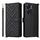 Custodia in pelle multifunzione con 6 slot per schede per Oukitel C58 / C58 Pro con cinturino da polso (nero) Custodia in pelle multifunzione con 6 slot per schede per Oukitel C58 / C58 Pro con cinturino da polso (nero)