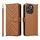 Custodia in pelle multifunzione per Oukitel P1 con 6 slot per schede e cinturino da polso (marrone) Custodia in pelle multifunzione per Oukitel P1 con 6 slot per schede e cinturino da polso (marrone)