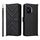 Custodia in pelle multifunzione per Honor 400 con 6 slot per schede e cinturino da polso (nera) Custodia in pelle multifunzione per Honor 400 con 6 slot per schede e cinturino da polso (nera)