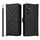 Custodia in pelle multifunzione con 6 slot per schede per Samsung Galaxy M16 5G / F16 5G e cinturino da polso (nero) Custodia in pelle multifunzione con 6 slot per schede per Samsung Galaxy M16 5G / F16 5G e cinturino da polso (nero)