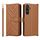 Custodia in pelle multifunzione con 6 slot per schede e cinturino da polso per Samsung Galaxy M16 5G / F16 5G (marrone) Custodia in pelle multifunzione con 6 slot per schede e cinturino da polso per Samsung Galaxy M16 5G / F16 5G (marrone)
