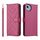 Custodia in pelle multifunzione con 6 slot per carte per Sharp Aquos wish4 e cinturino da polso (rosso rosa) Custodia in pelle multifunzione con 6 slot per carte per Sharp Aquos wish4 e cinturino da polso (rosso rosa)