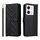 Custodia in pelle multifunzione con 6 slot per schede per Xiaomi Poco M7 Pro 5G e cinturino da polso (nera) Custodia in pelle multifunzione con 6 slot per schede per Xiaomi Poco M7 Pro 5G e cinturino da polso (nera)