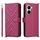 Custodia in pelle multifunzione con 6 slot per schede per Xiaomi Poco X7 Pro 5G / Redmi Turbo 4 con cinturino da polso (rosso rosa) Custodia in pelle multifunzione con 6 slot per schede per Xiaomi Poco X7 Pro 5G / Redmi Turbo 4 con cinturino da polso (rosso rosa)